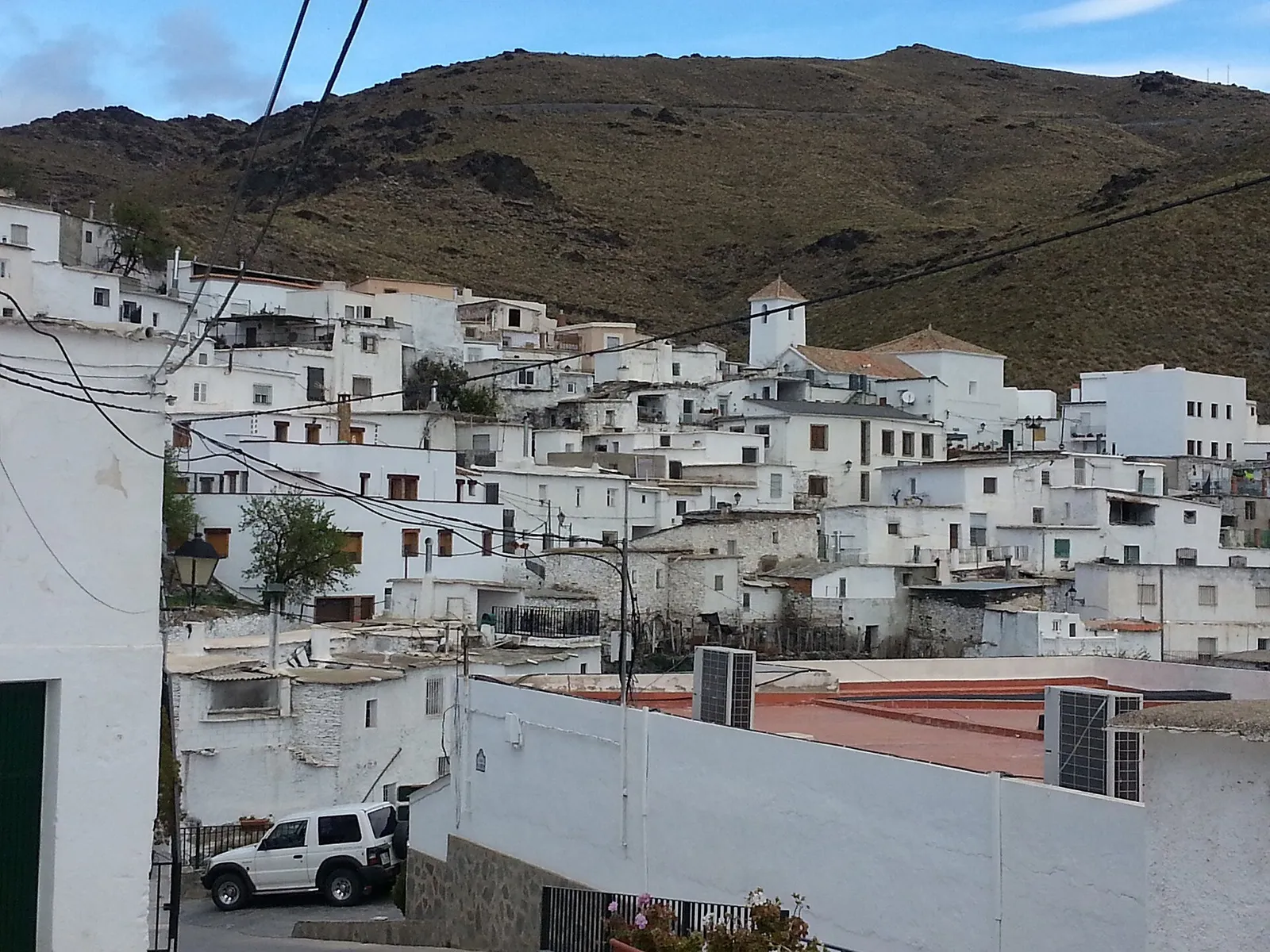Un pueblo de la sierra almeriense (imagen de archivo)
