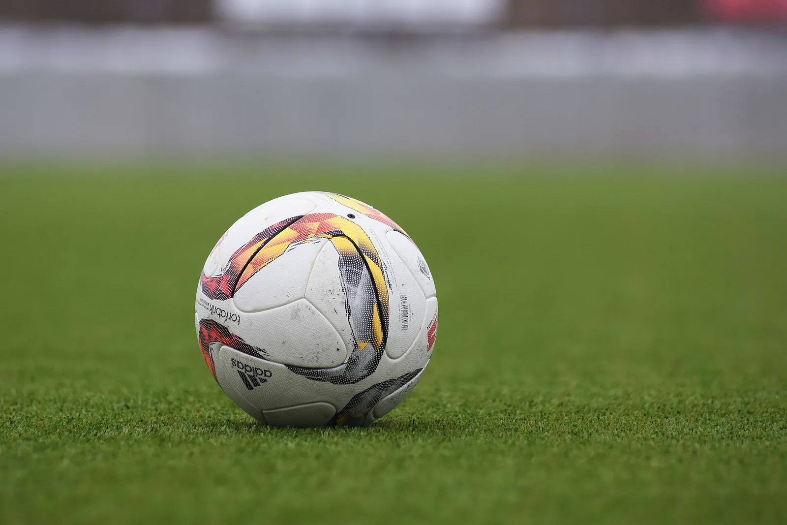 Un balón de fútbol sobre el césped (imagen ilustrativa)