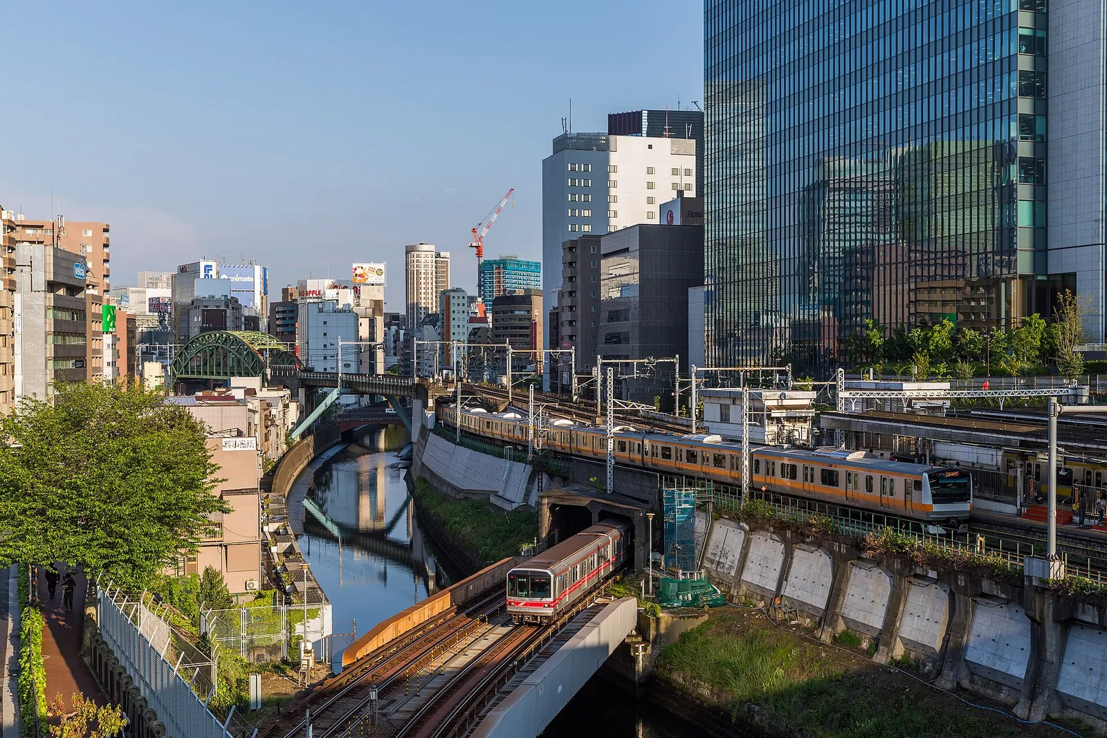 Una calle de Tokio, en Japón
