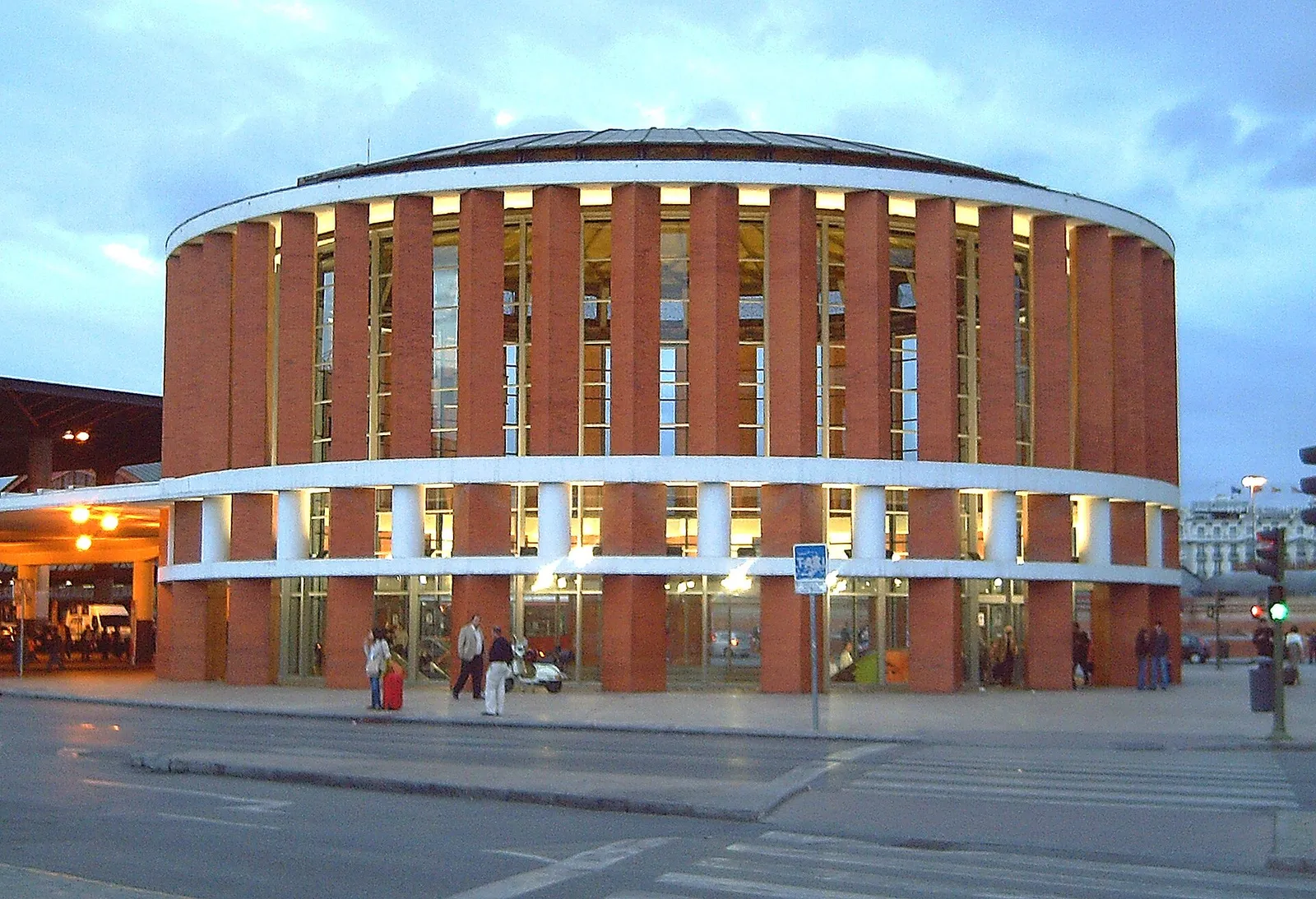 Andenes de la estación de Atocha, en Madrid