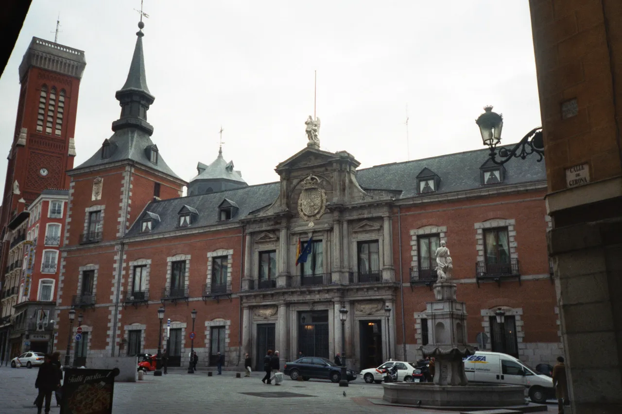 El Palacio de Santa Cruz, sede del Ministerio de Asuntos Exteriores