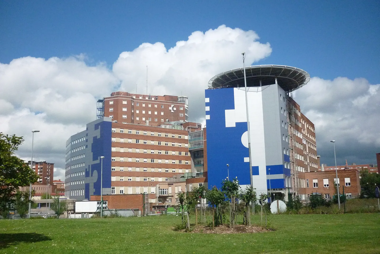 El Hospital Universitario de Cruces, de Osakidetza, en Barakaldo (Bizkaia)