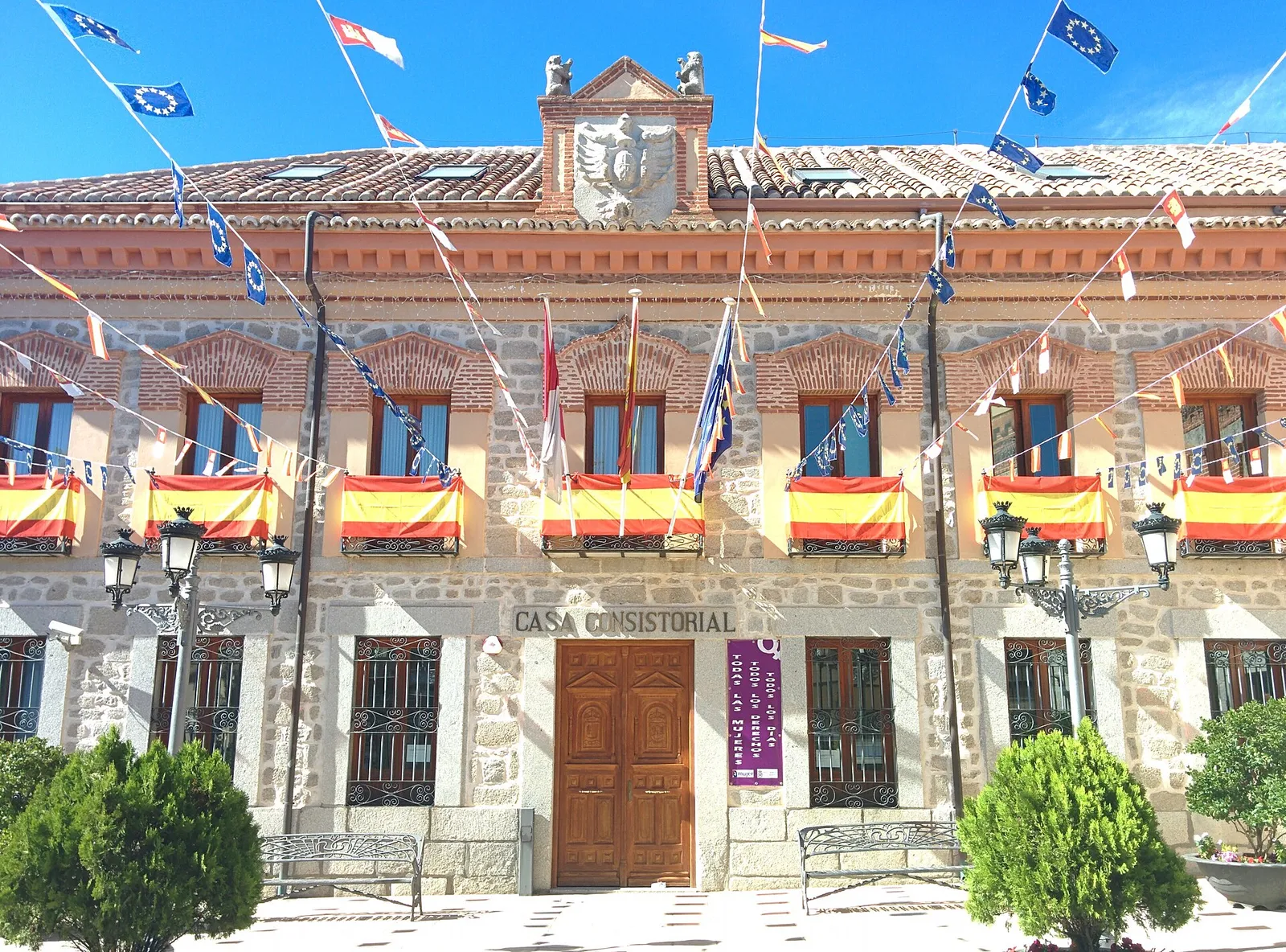 El Ayuntamiento de Sonseca, en la provincia de Toledo