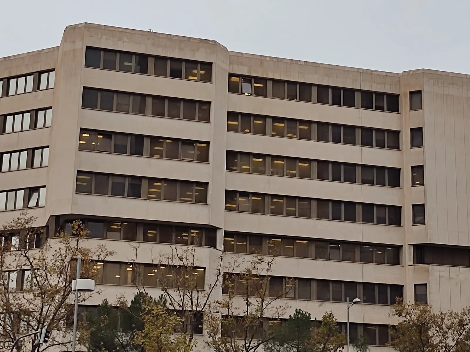 Edificio de juzgados en Madrid