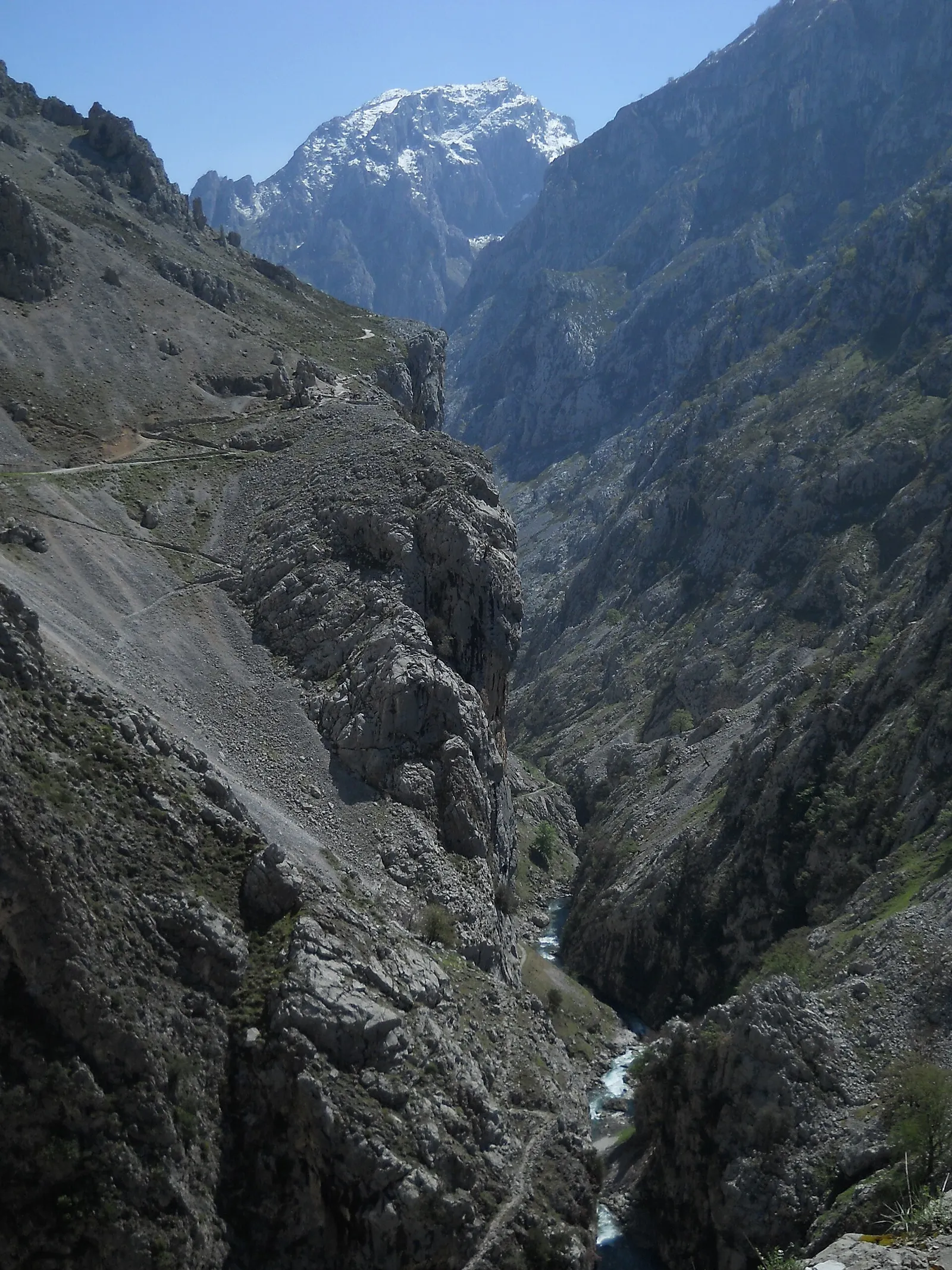 El desfiladero del Cares, en los Picos de Europa