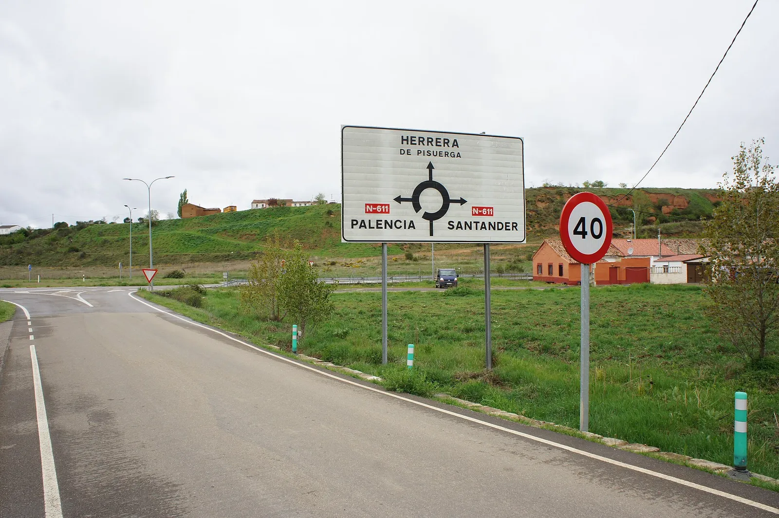 Puente sobre el río Pisuerga en Herrera de Pisuerga (Palencia)