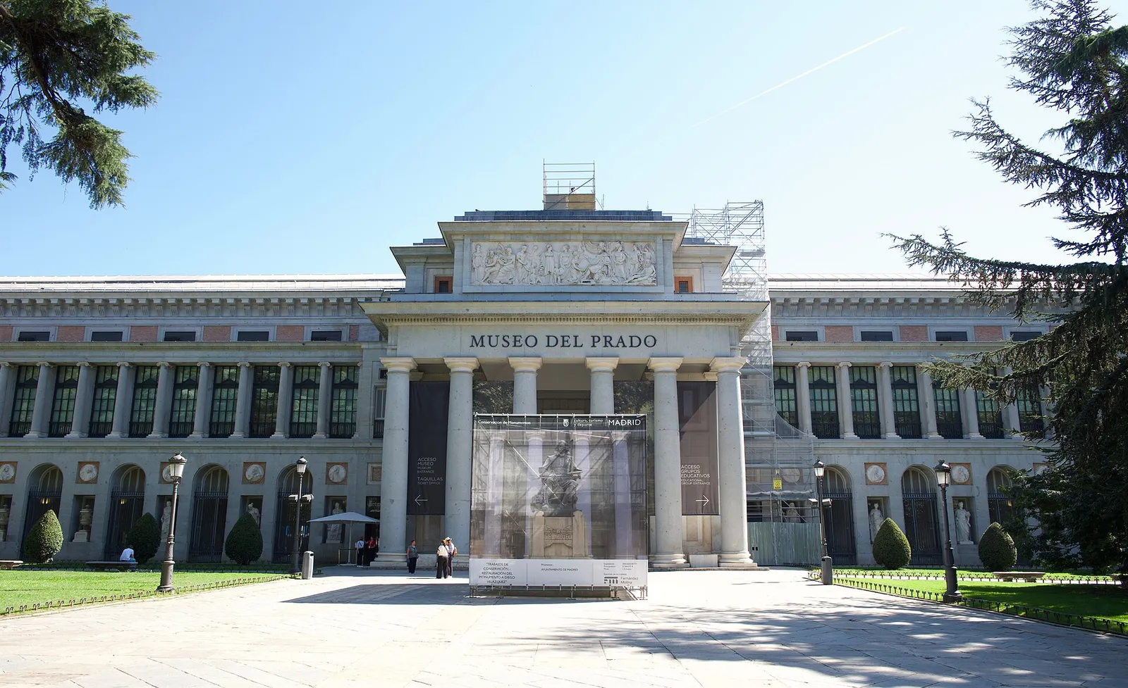 El edificio del Museo del Prado, en Madrid