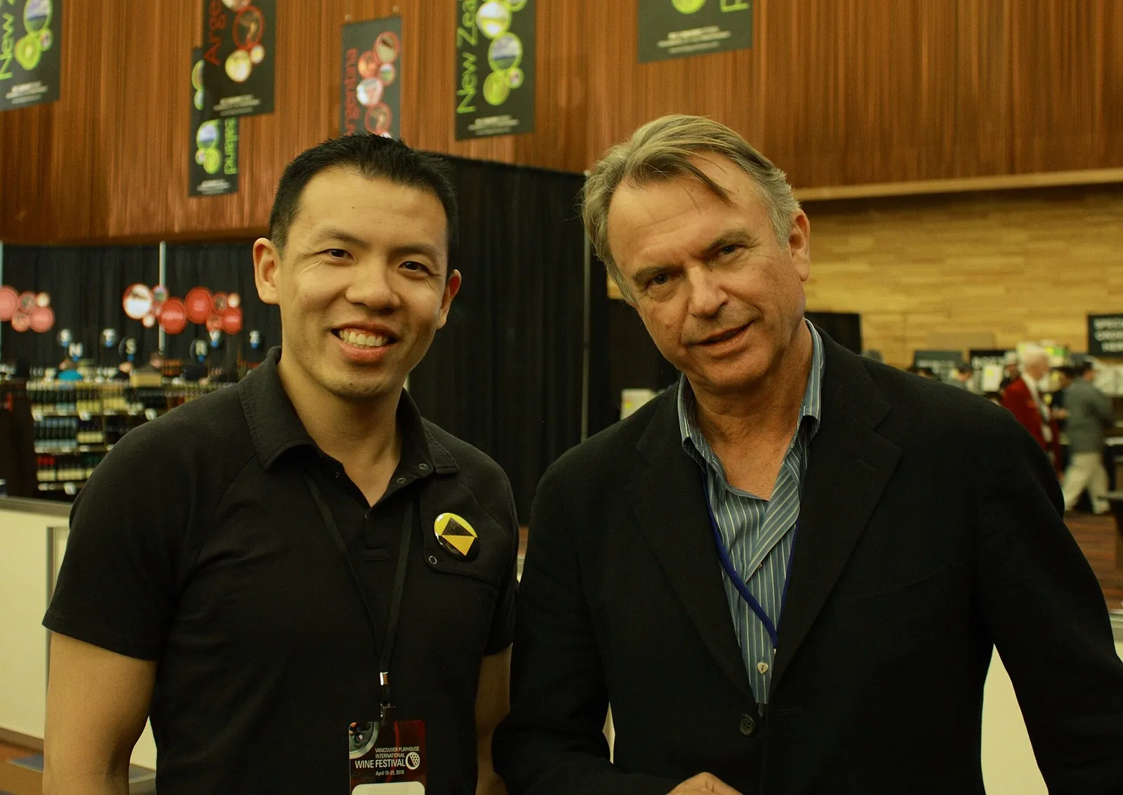 El actor Sam Neill