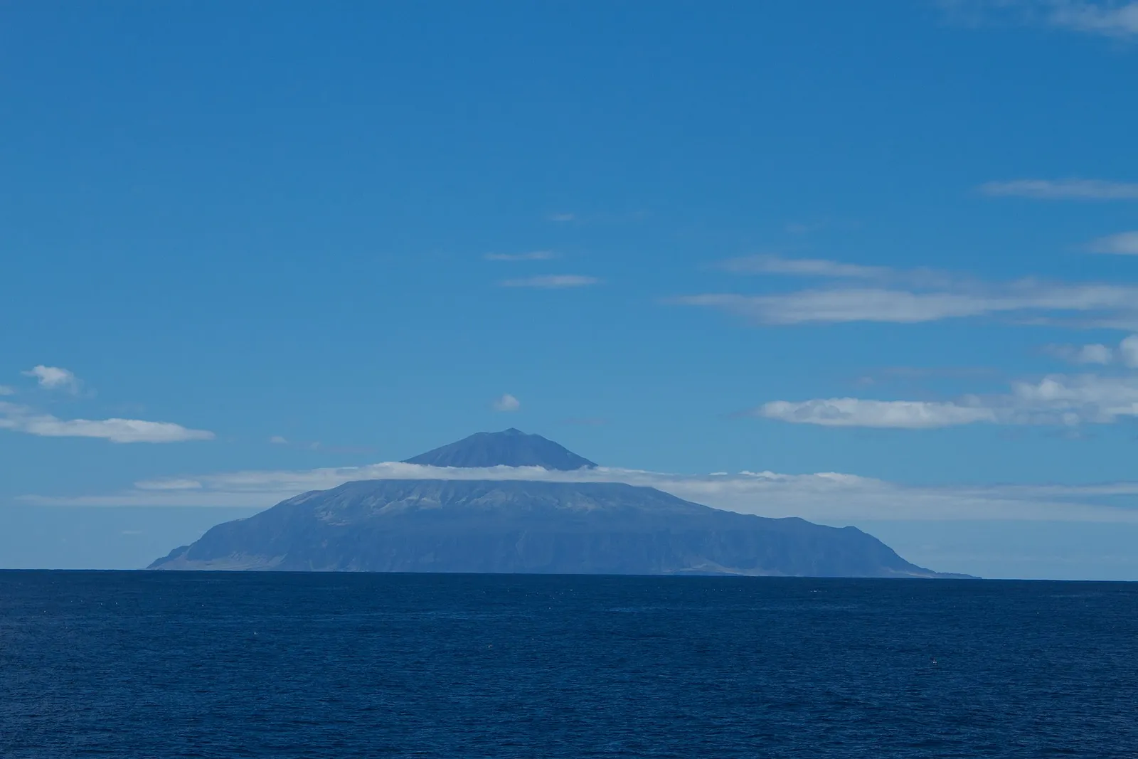 La isla de Tristán da Cunha, en el Atlántico sur