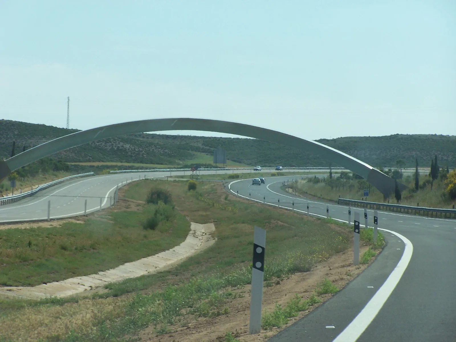 Una autopista española (imagen de archivo)