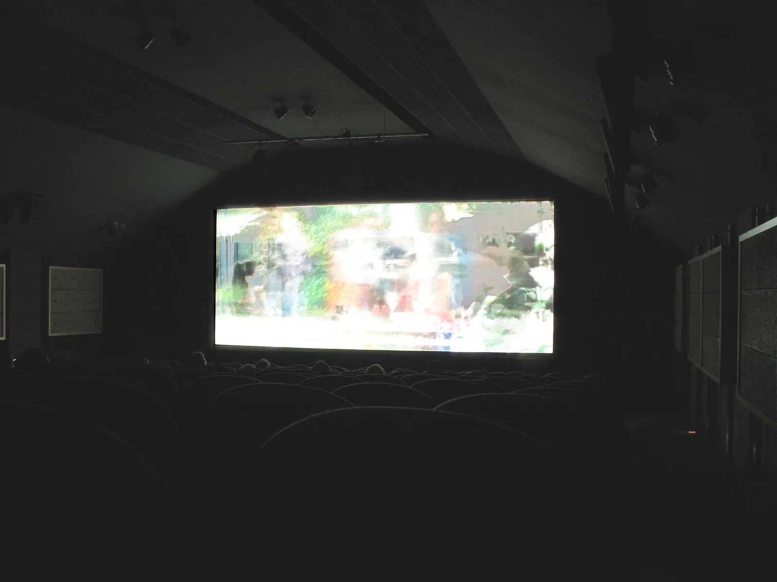 Sala de cine vacía