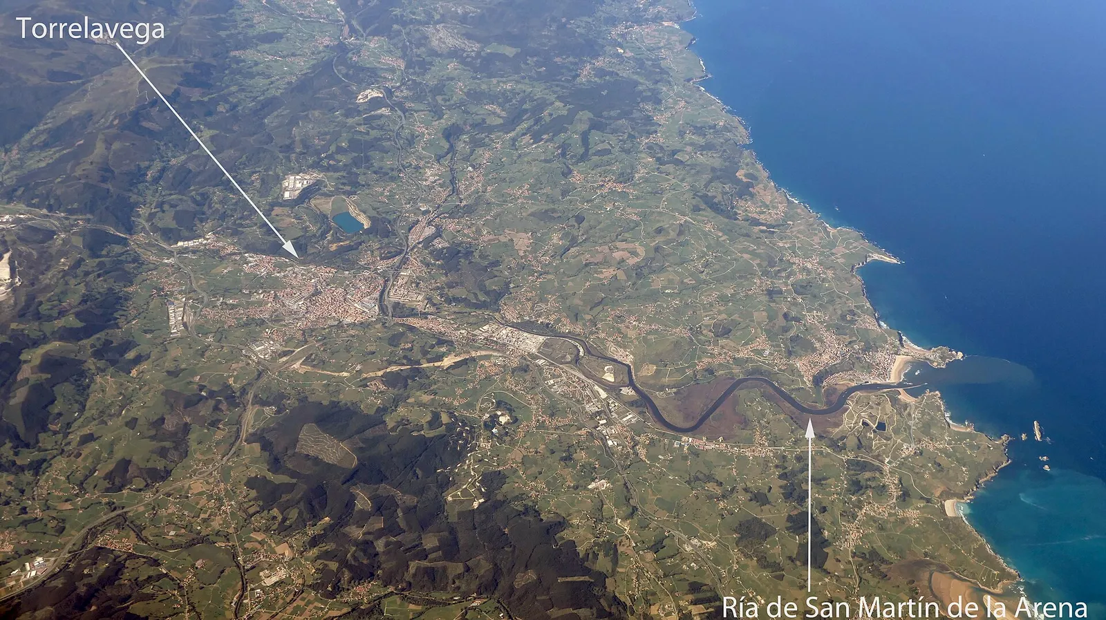Vista de Torrelavega, en Cantabria, sede del juzgado que ha ordenado el ingreso en prisión