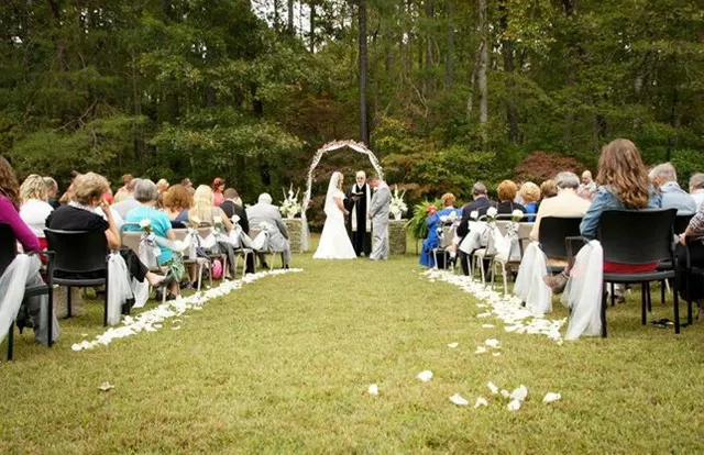 Una boda al aire libre