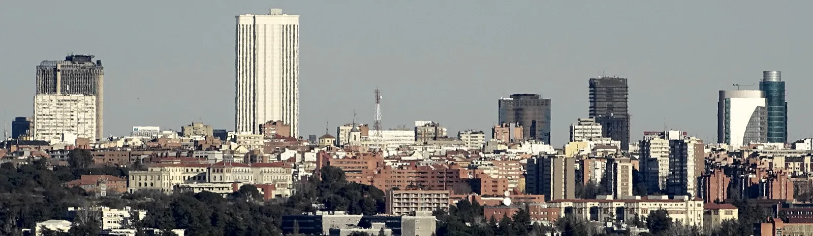 Distrito financiero de AZCA, en Madrid