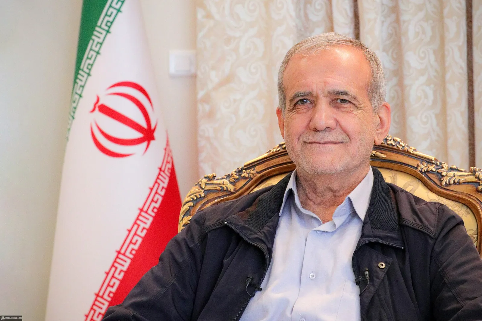 El presidente de Irán, Masoud Pezeshkian