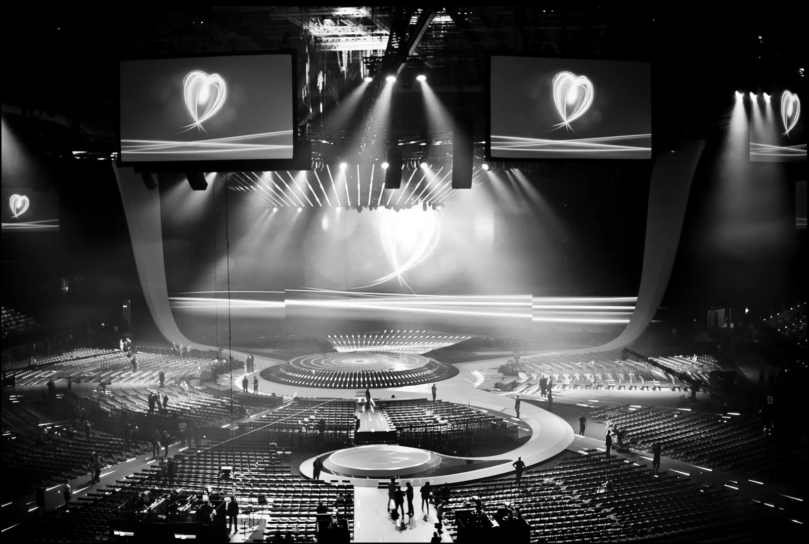Escenario principal del Festival de Eurovisión (imagen de archivo)