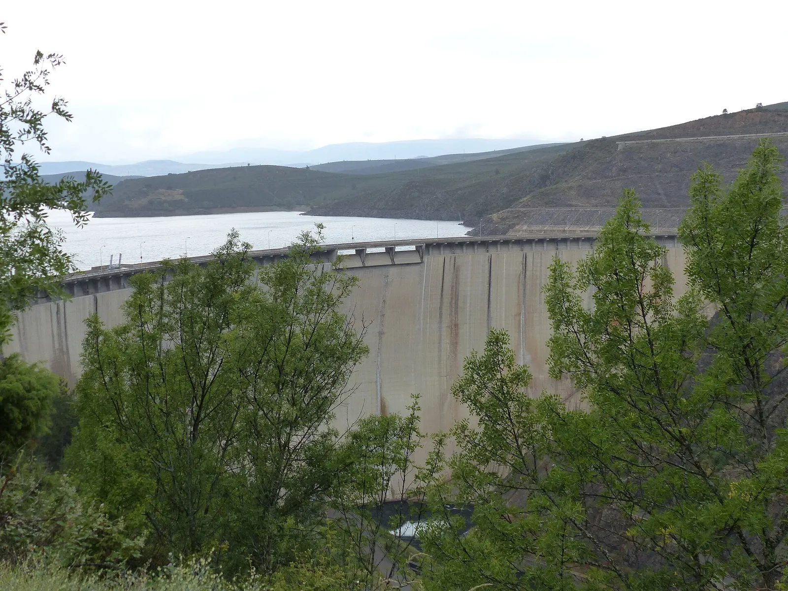 Embalse de El Atazar, en la Sierra Norte de Madrid
