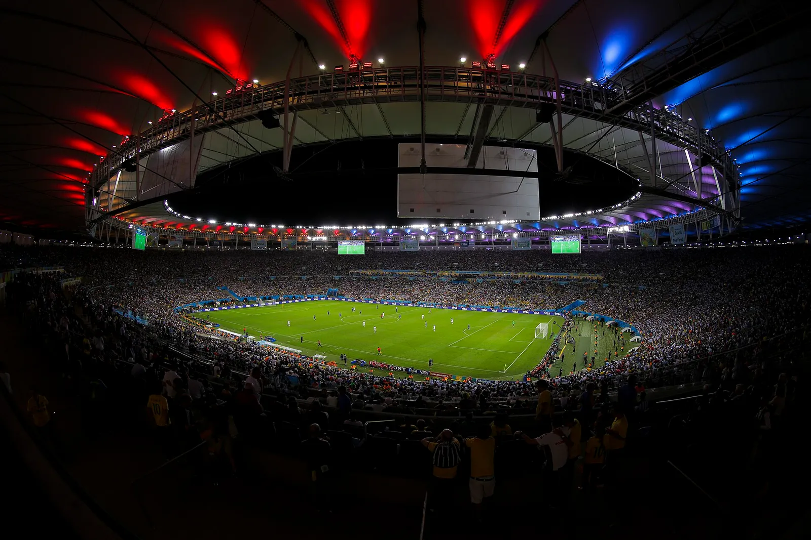 Imagen de un partido de la Copa del Mundo (archivo)