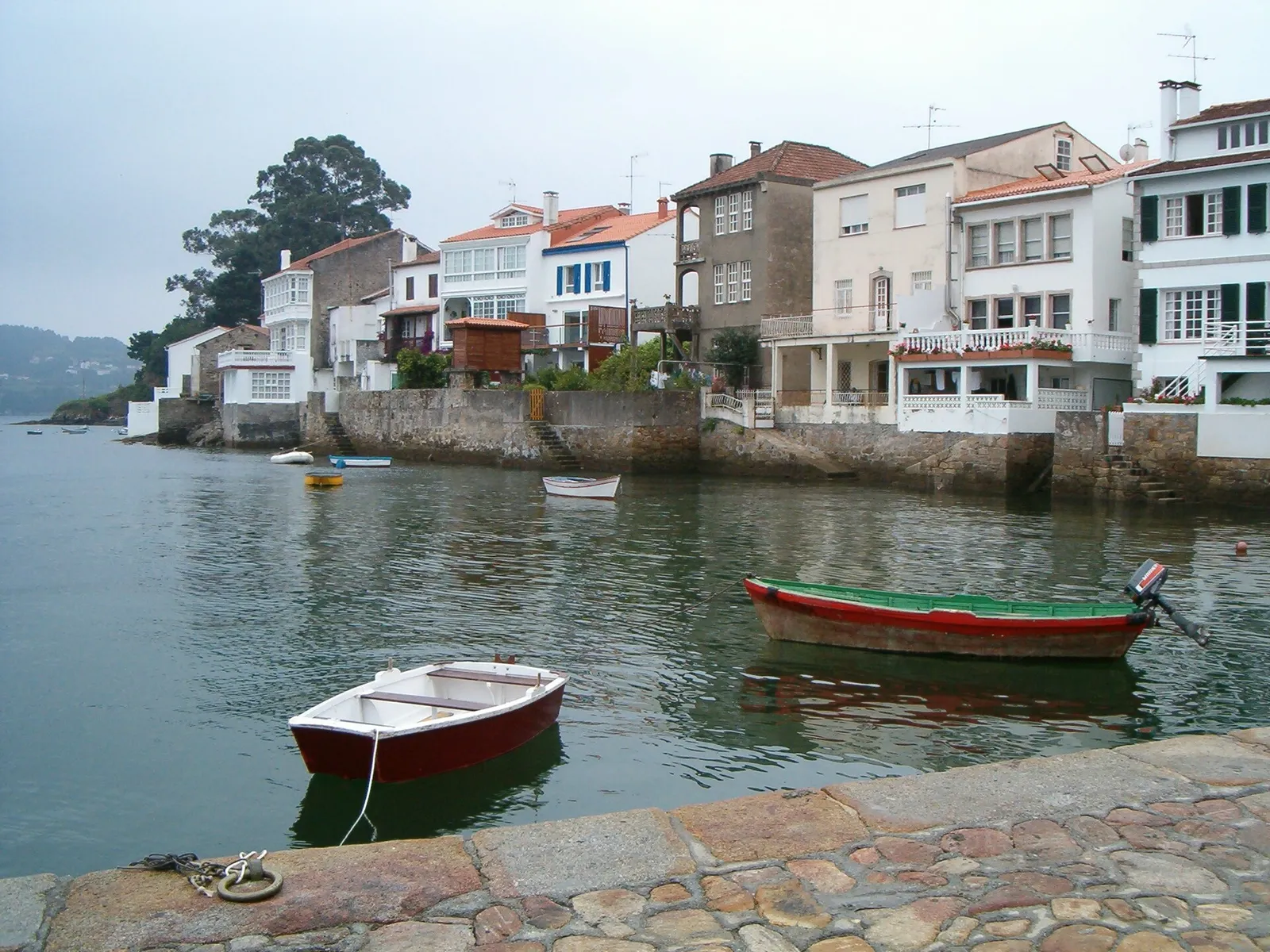 El puerto de Redes, en el concello de Ares (A Coruña)