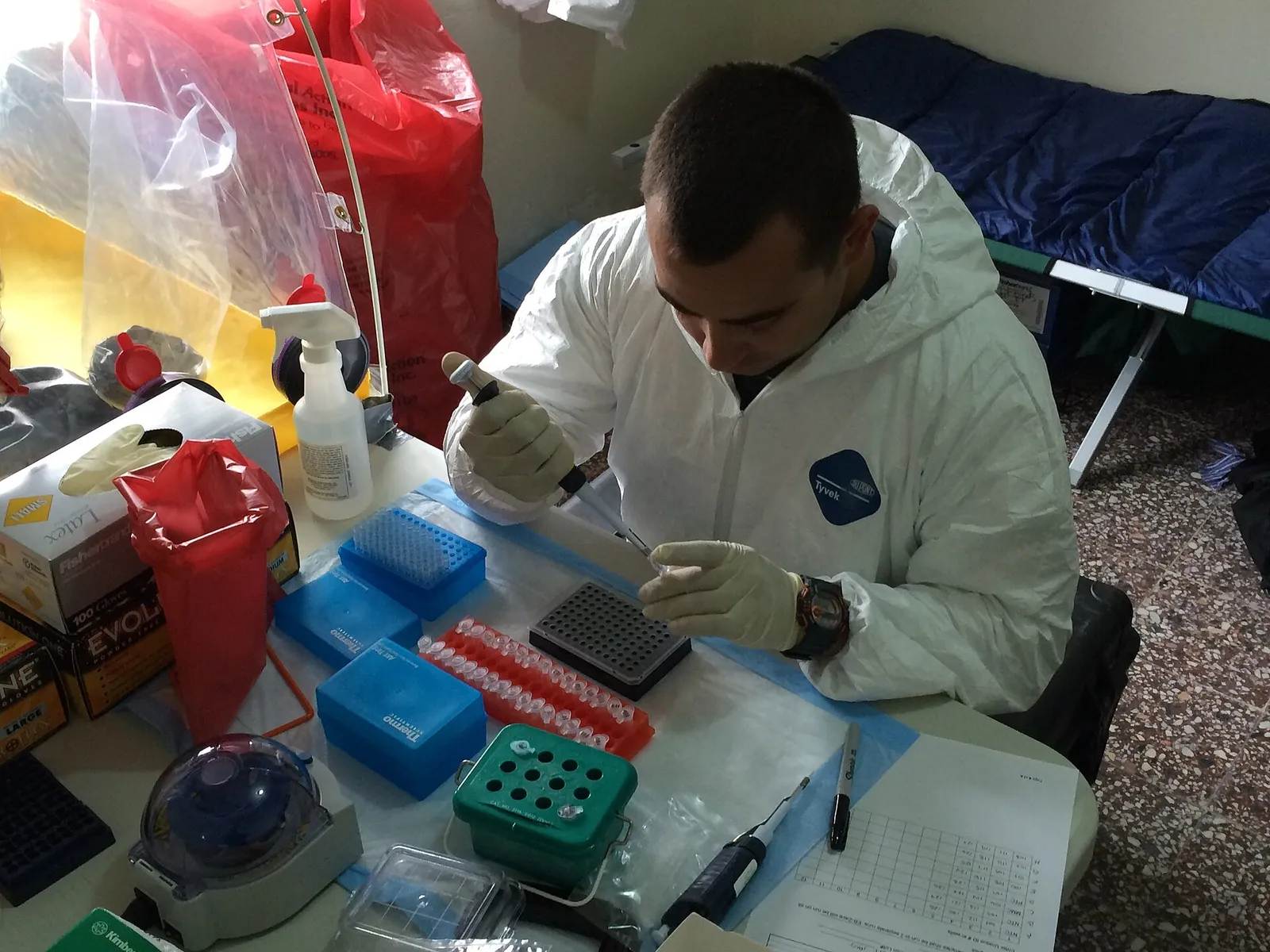 Un laboratorio de investigación médica (imagen de archivo)