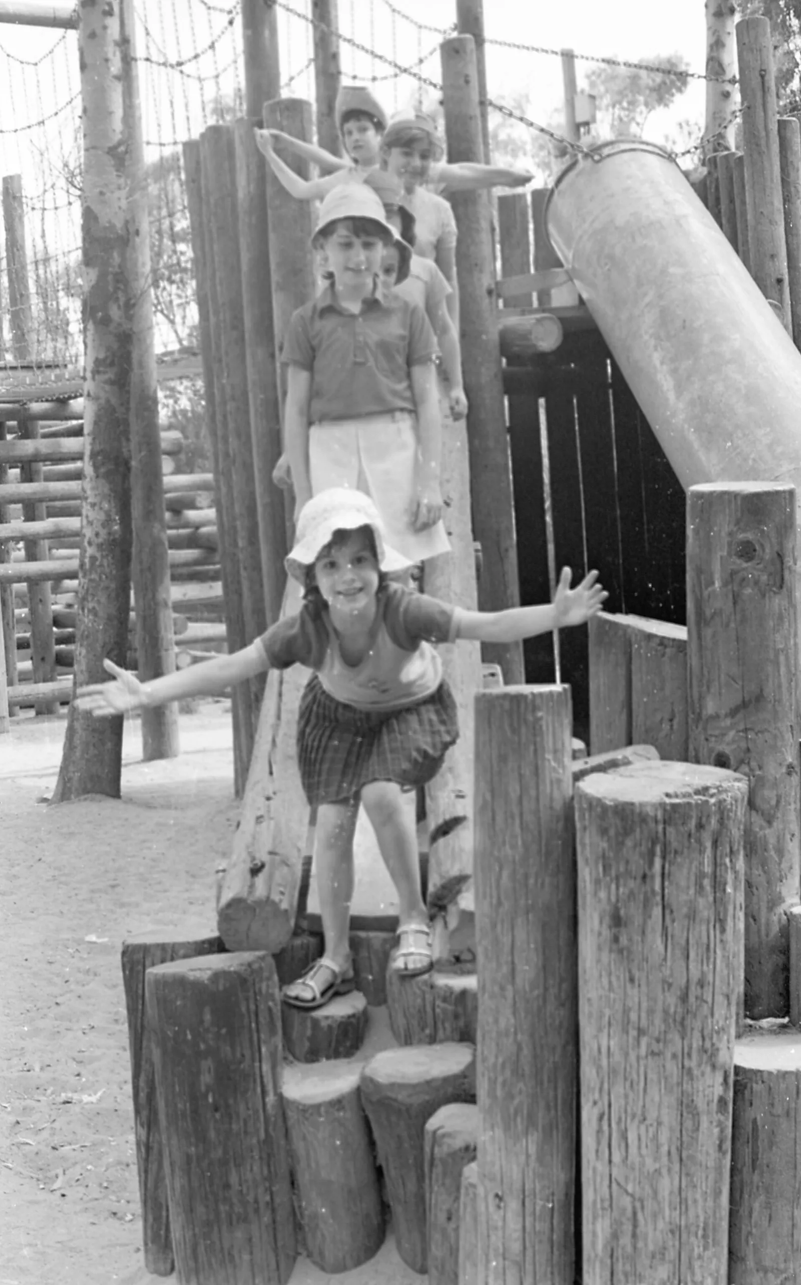 Niños en un campamento de verano