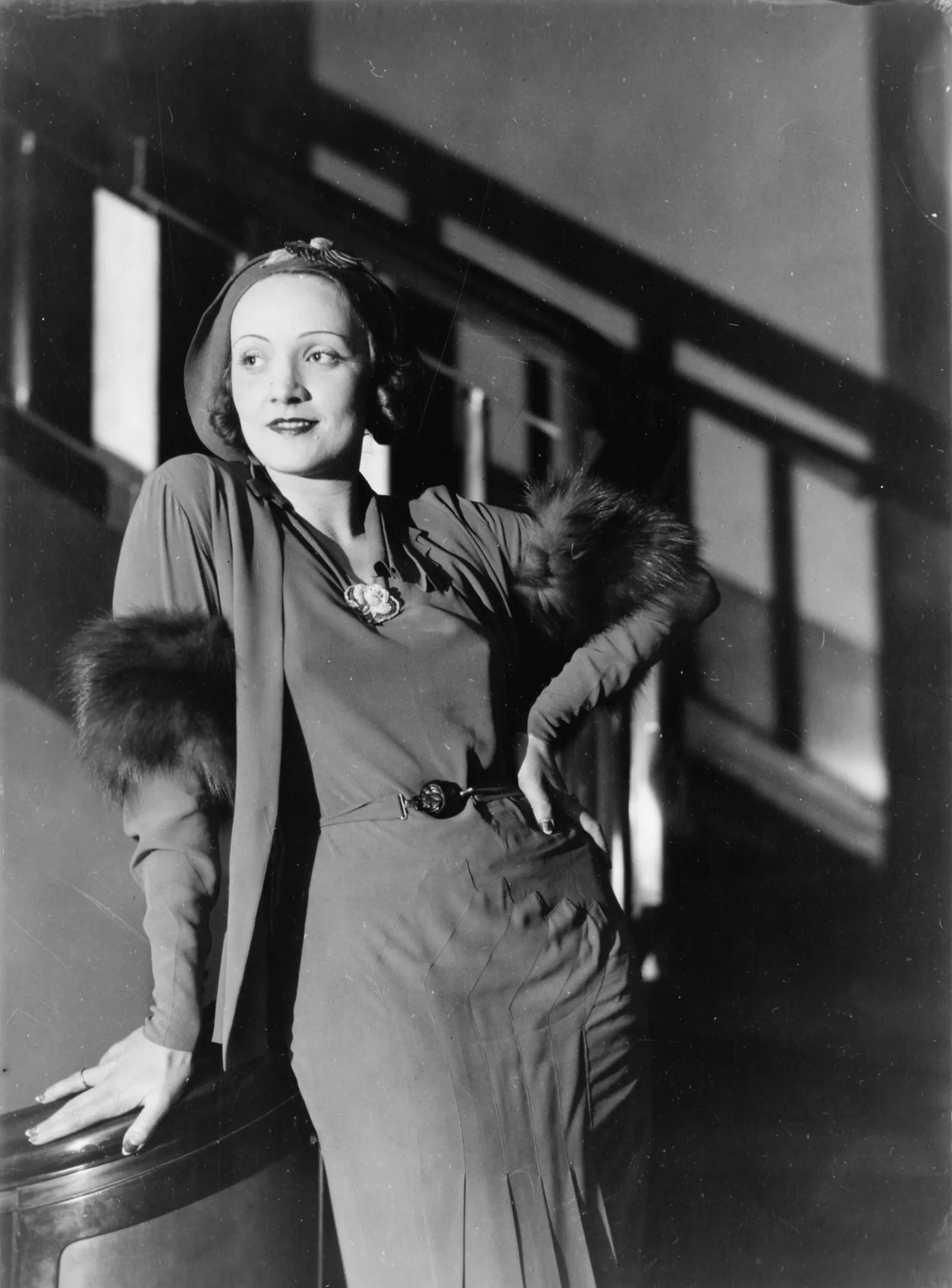 La actriz y cantante Marlene Dietrich