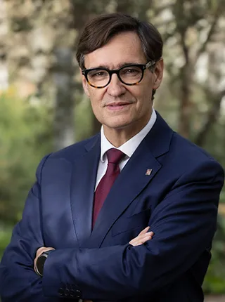 Salvador Illa, president de la Generalitat de Catalunya