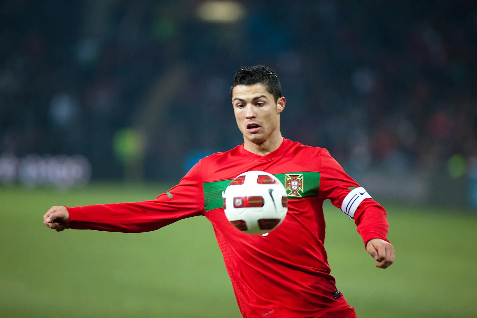 Cristiano Ronaldo con la selección de Portugal (imagen de archivo)