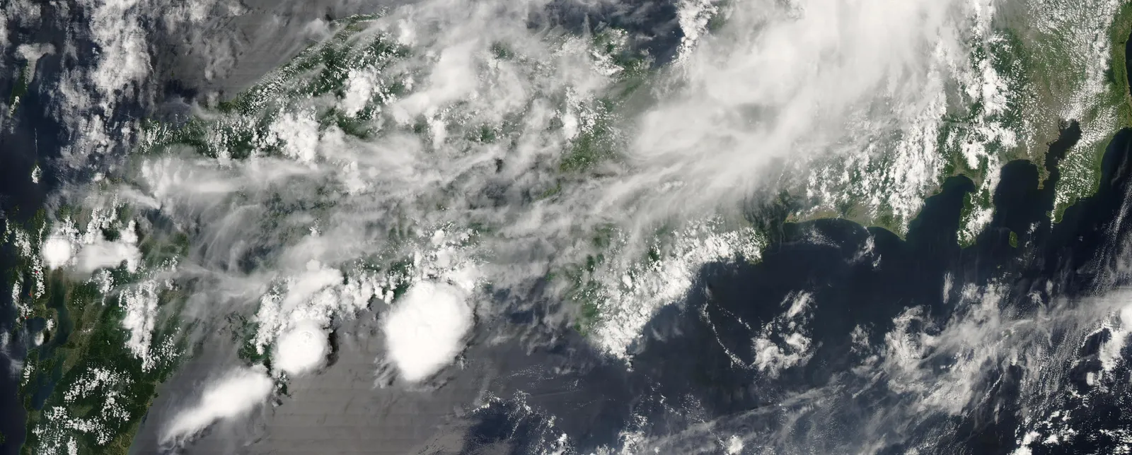 Nubes de tormenta de verano