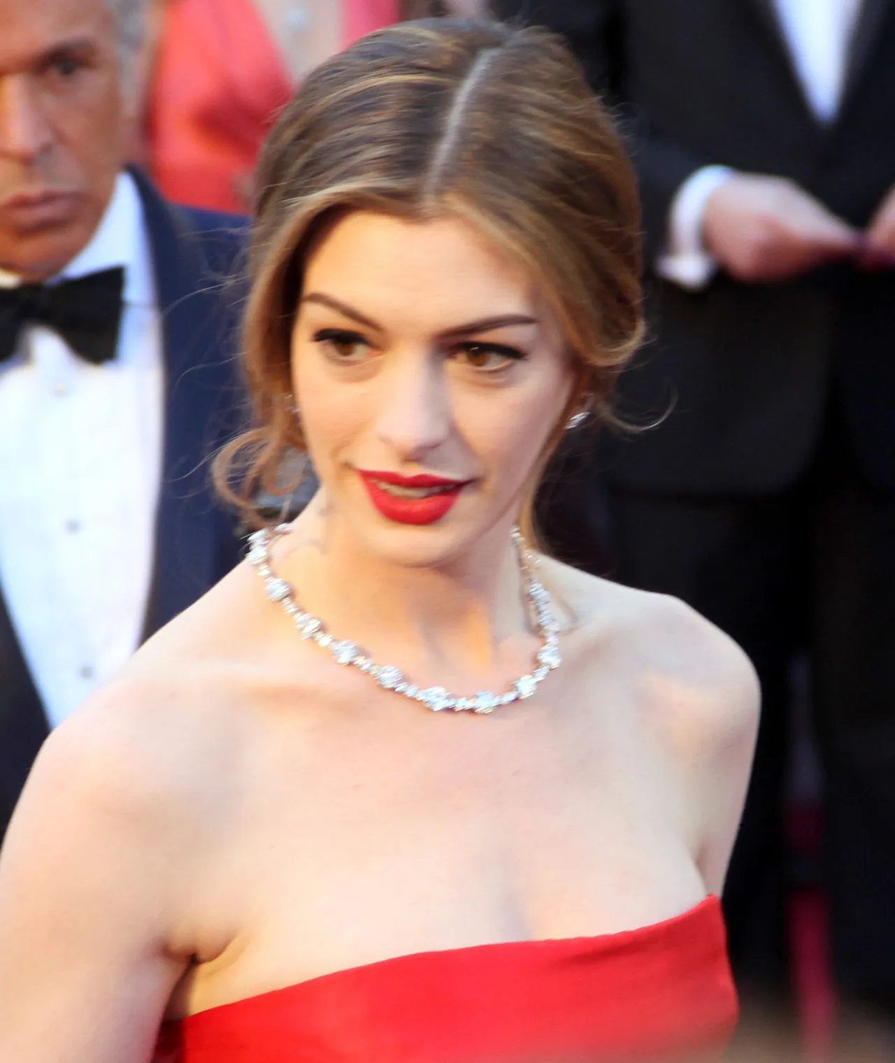 La actriz Anne Hathaway