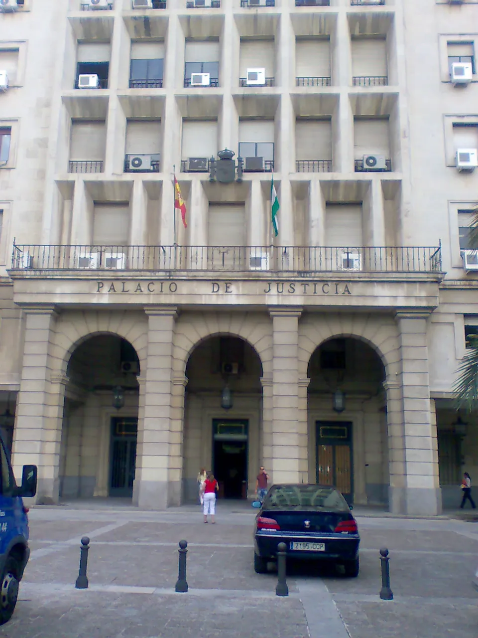 El Palacio de Justicia de Sevilla, sede de la Audiencia Provincial