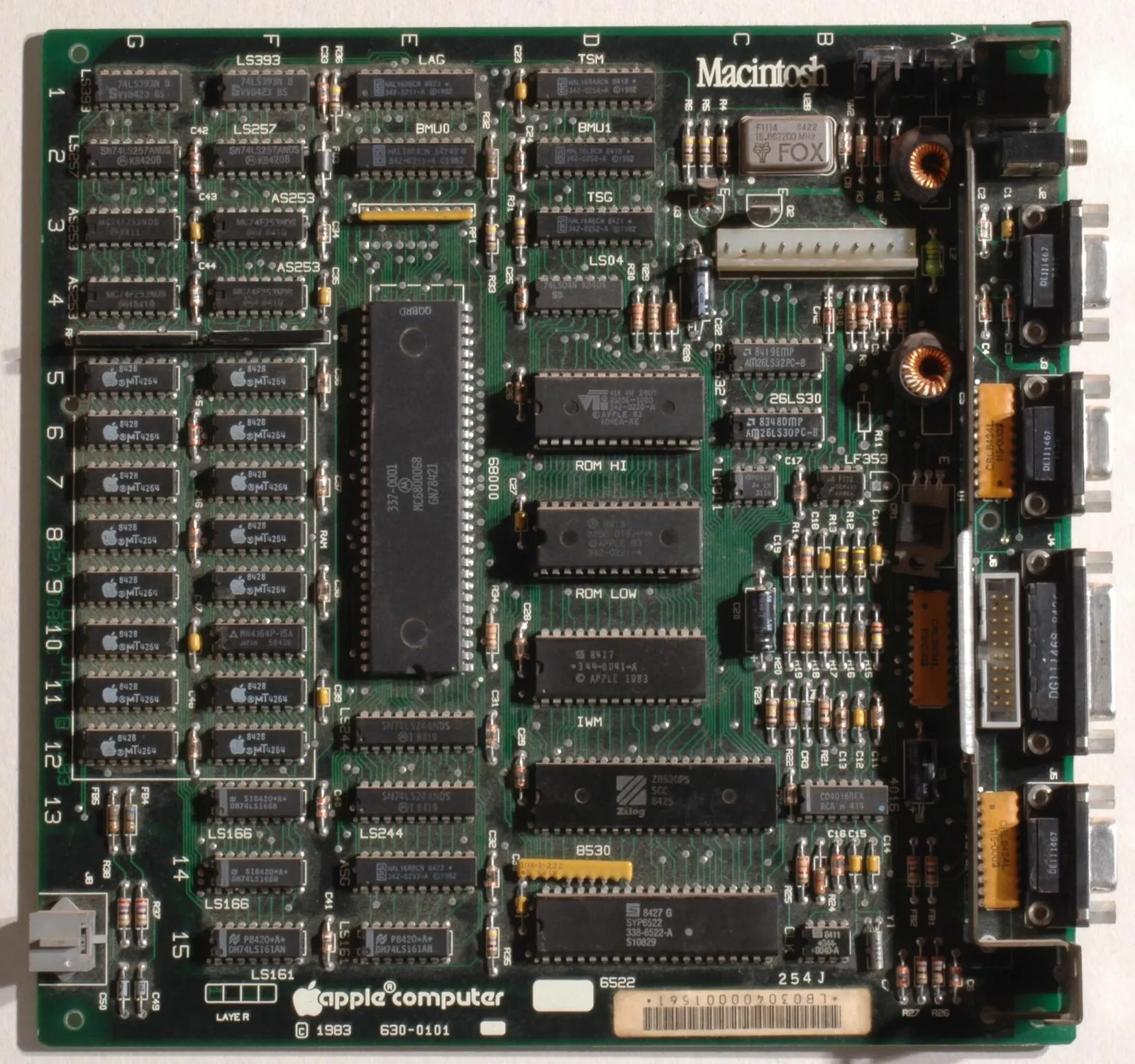 Una placa electrónica con chips (imagen ilustrativa)