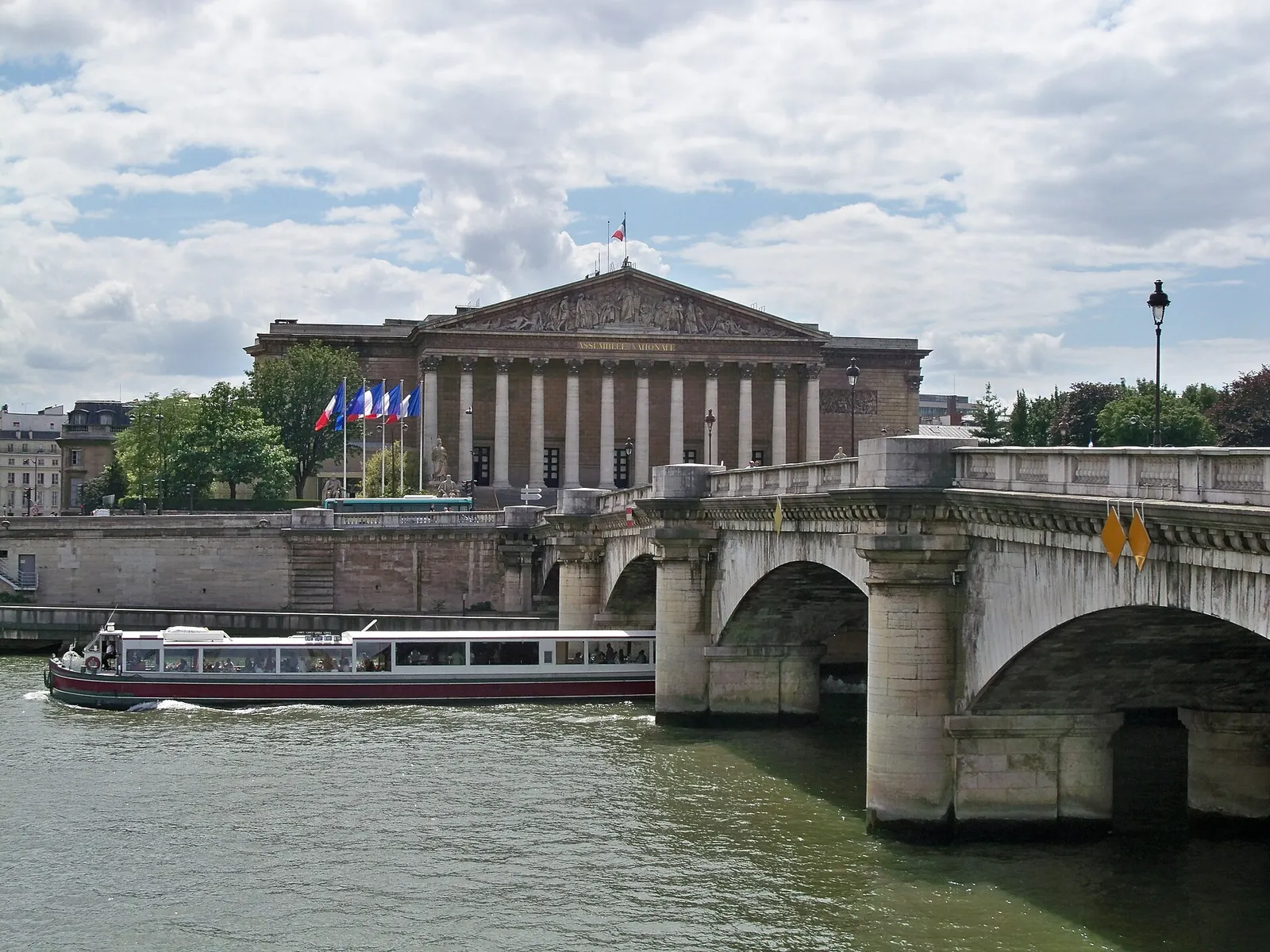 La Asamblea Nacional francesa, en París (imagen de archivo)