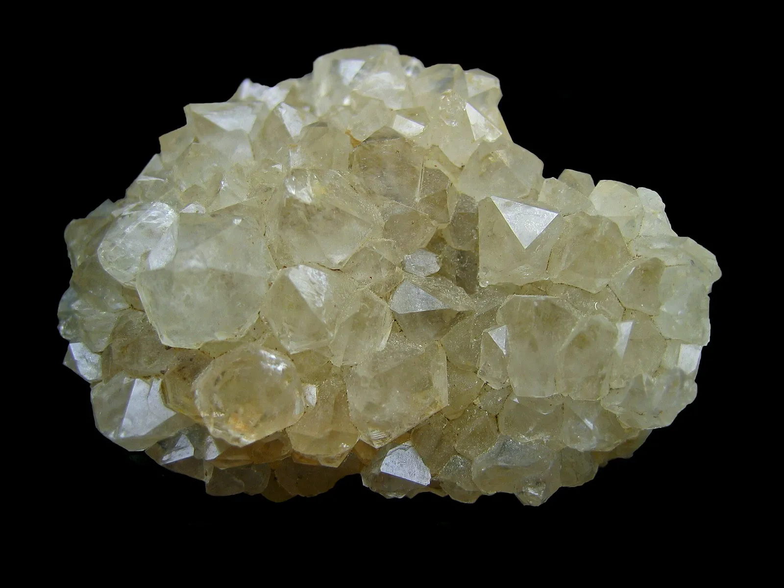 Cristales vistos en primer plano