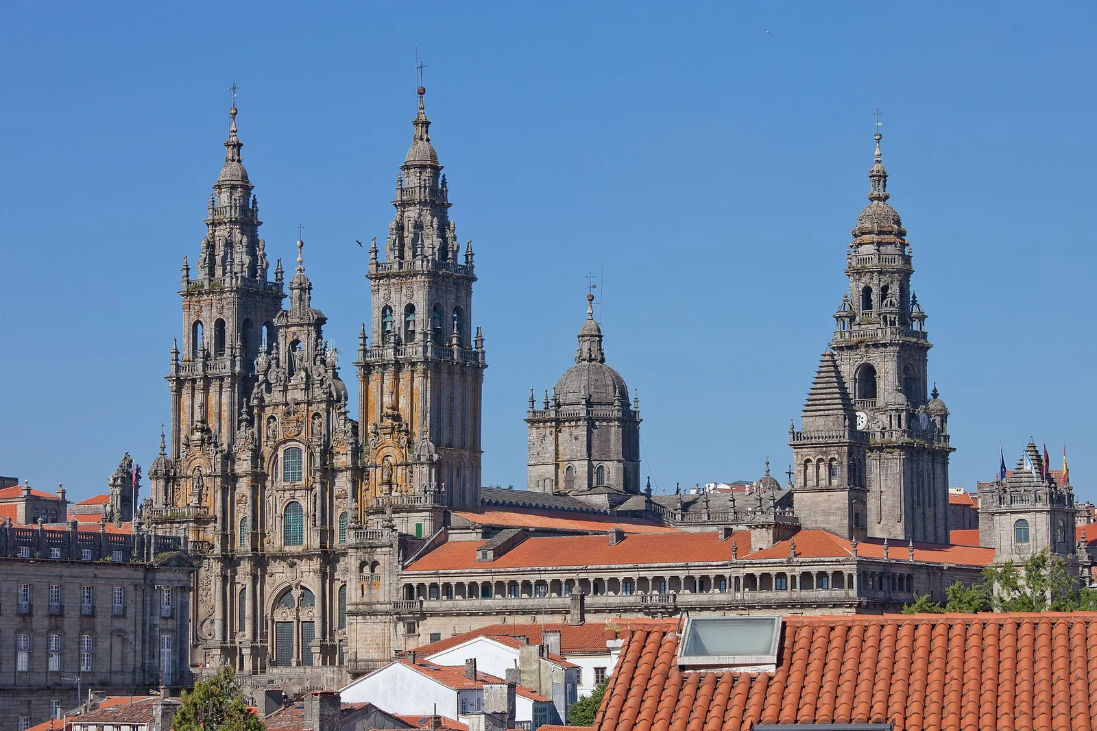 Catedral de Santiago de Compostela, en Galicia