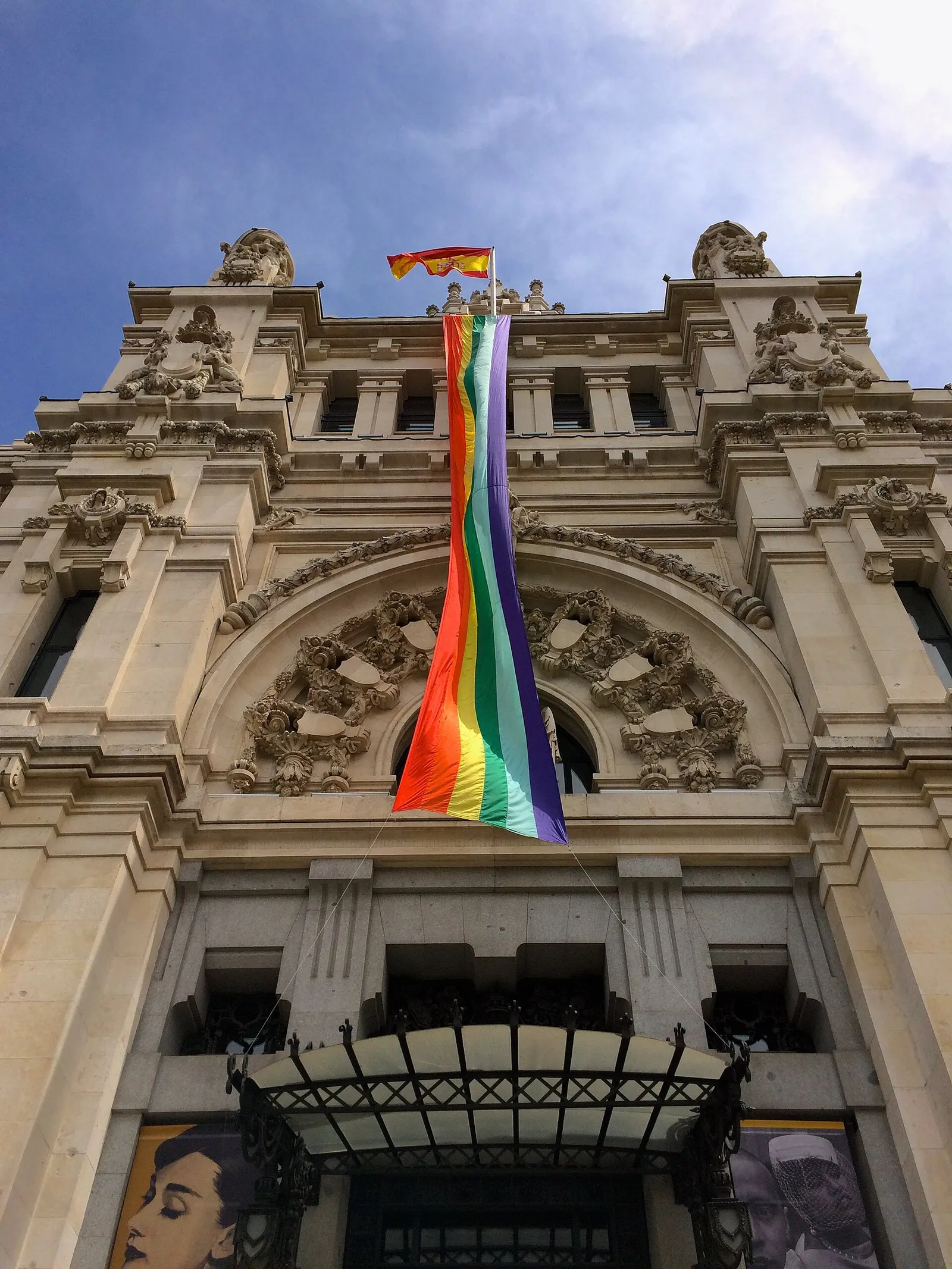 Una marcha del Orgullo en Madrid