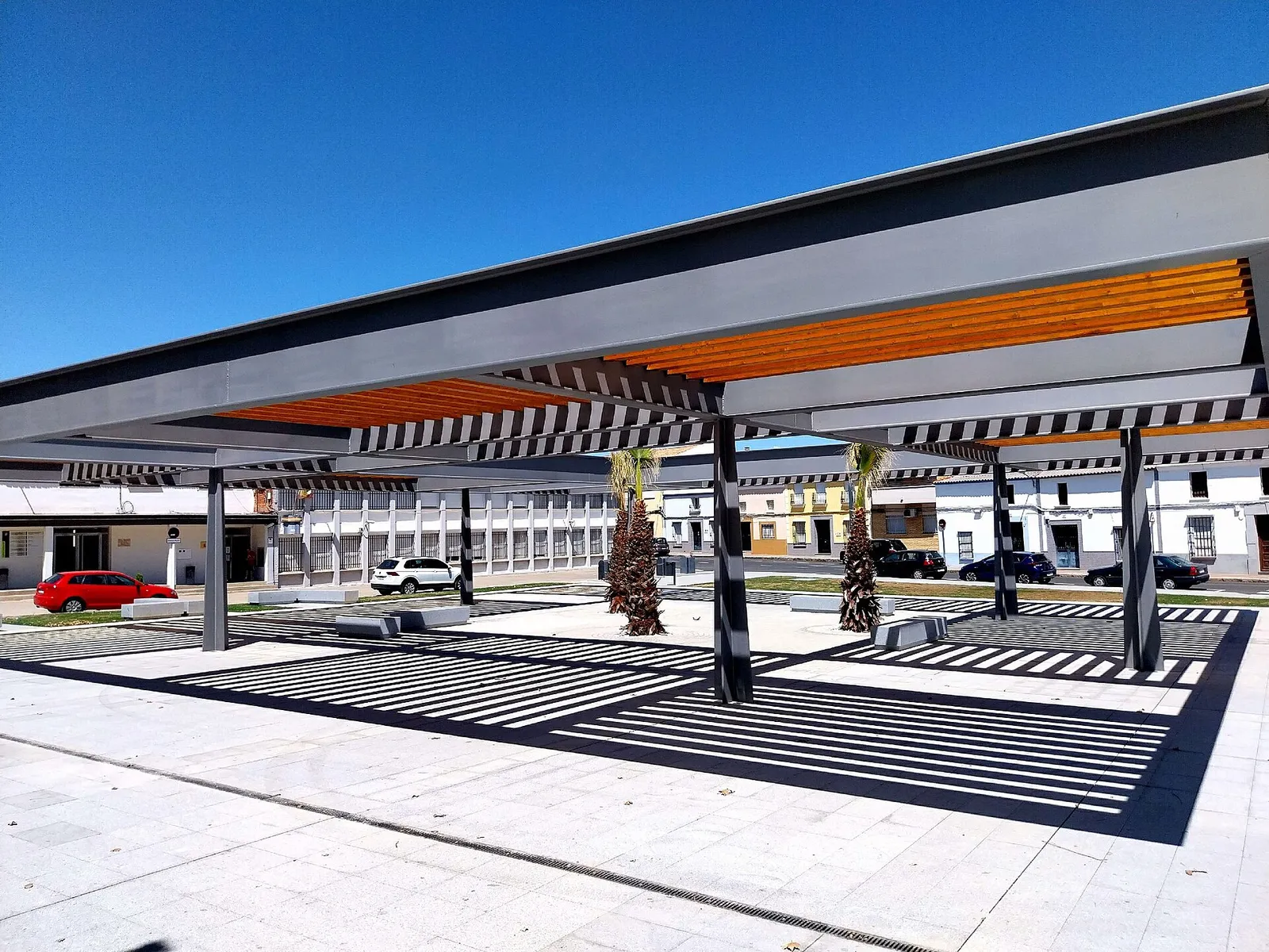 Plaza de los Conquistadores, en Villanueva de la Serena (Badajoz)