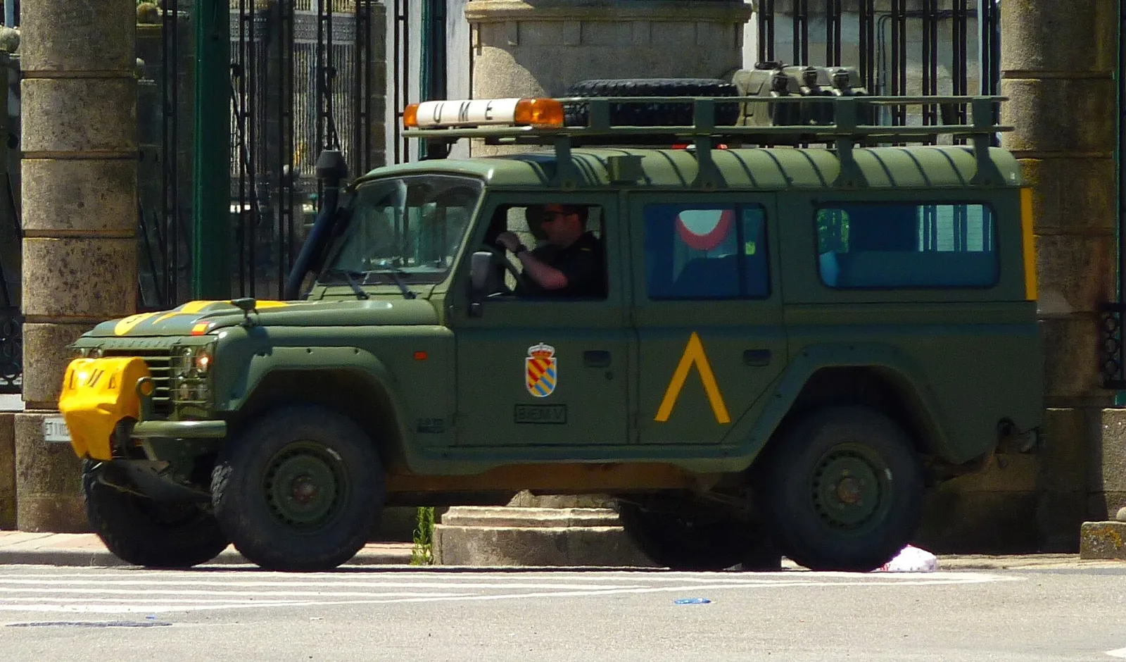 Un vehículo de la Unidad Militar de Emergencias (UME) (imagen de archivo)