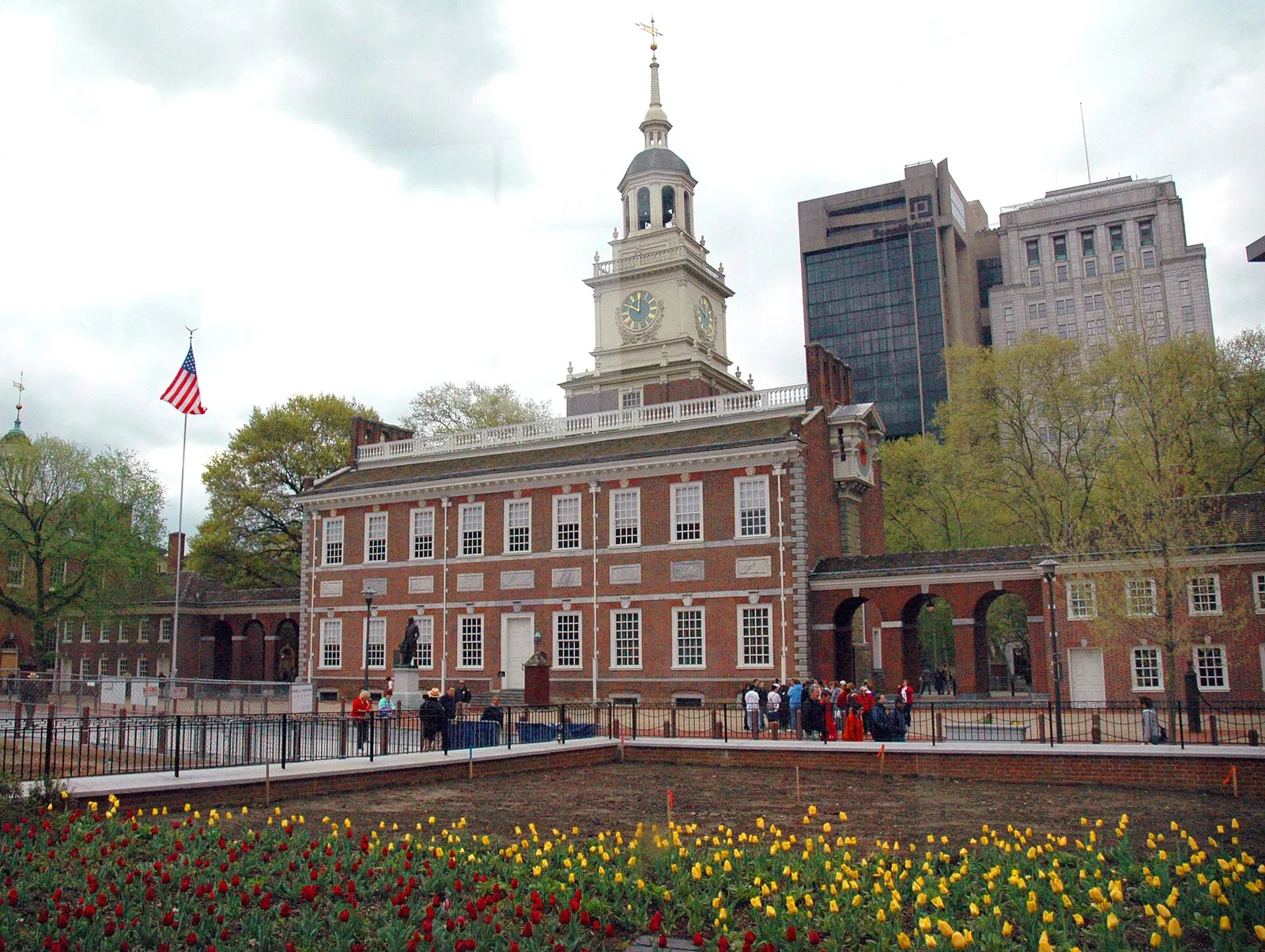 Independence Hall, en Filadelfia, donde se aprobó la Declaración de Independencia (imagen de archivo)