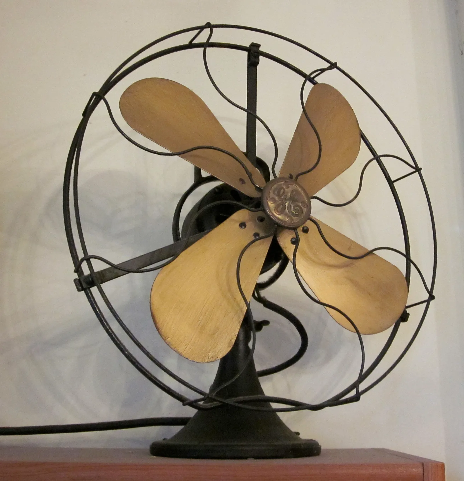Un ventilador eléctrico (imagen de archivo)