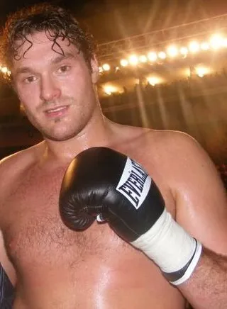 El boxeador británico Tyson Fury