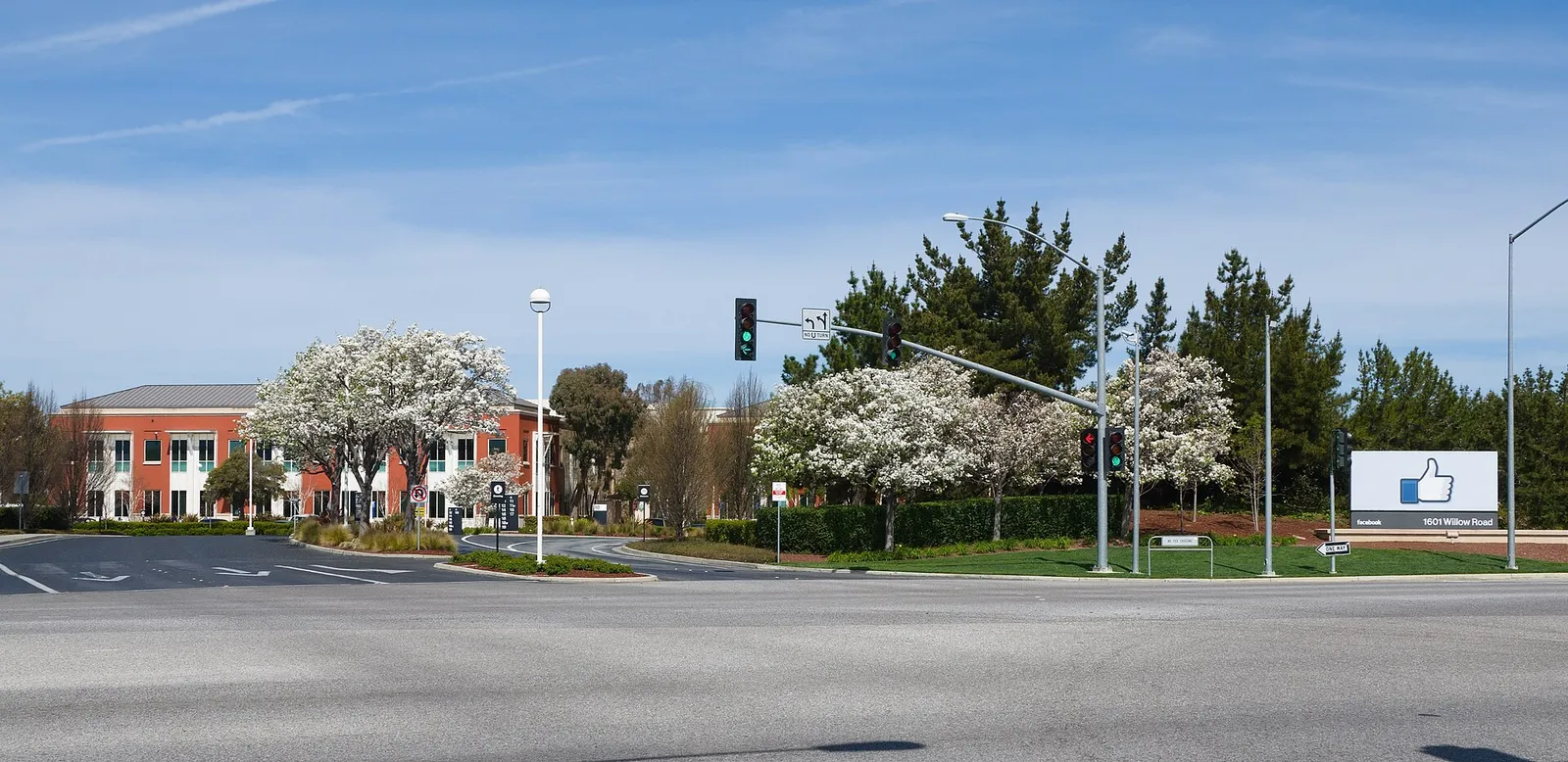 La sede de Meta (Facebook) en Menlo Park, California