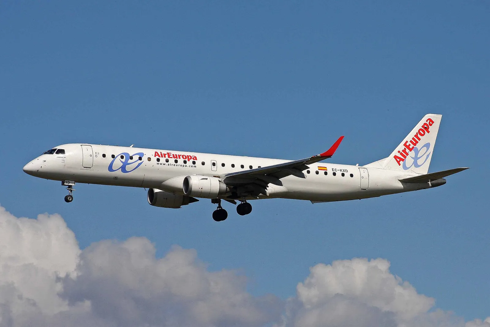 Un avión de Air Europa (imagen de archivo)
