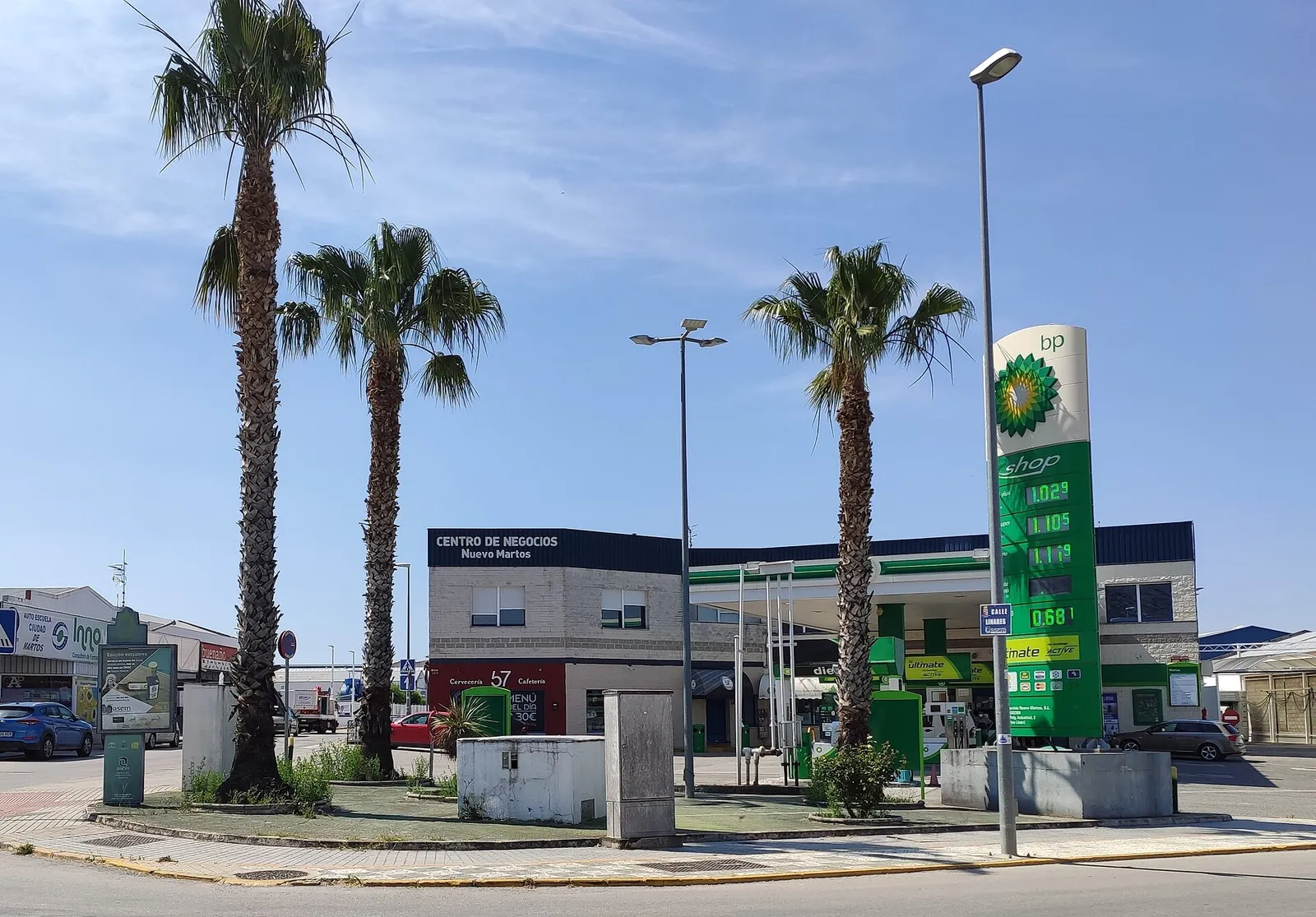 Una gasolinera en España (imagen de archivo)