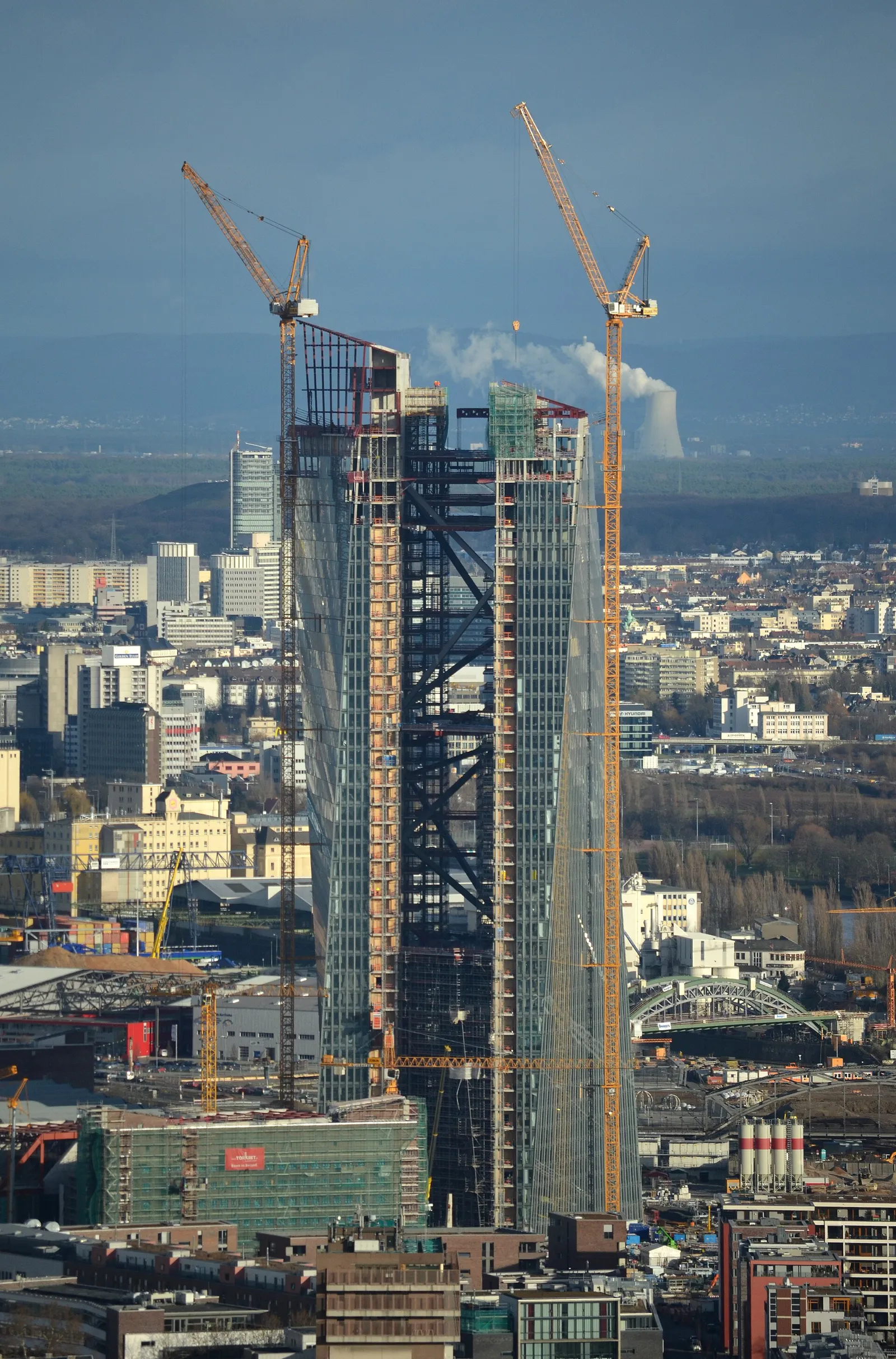 La sede del Banco Central Europeo en Fráncfort (imagen de archivo)