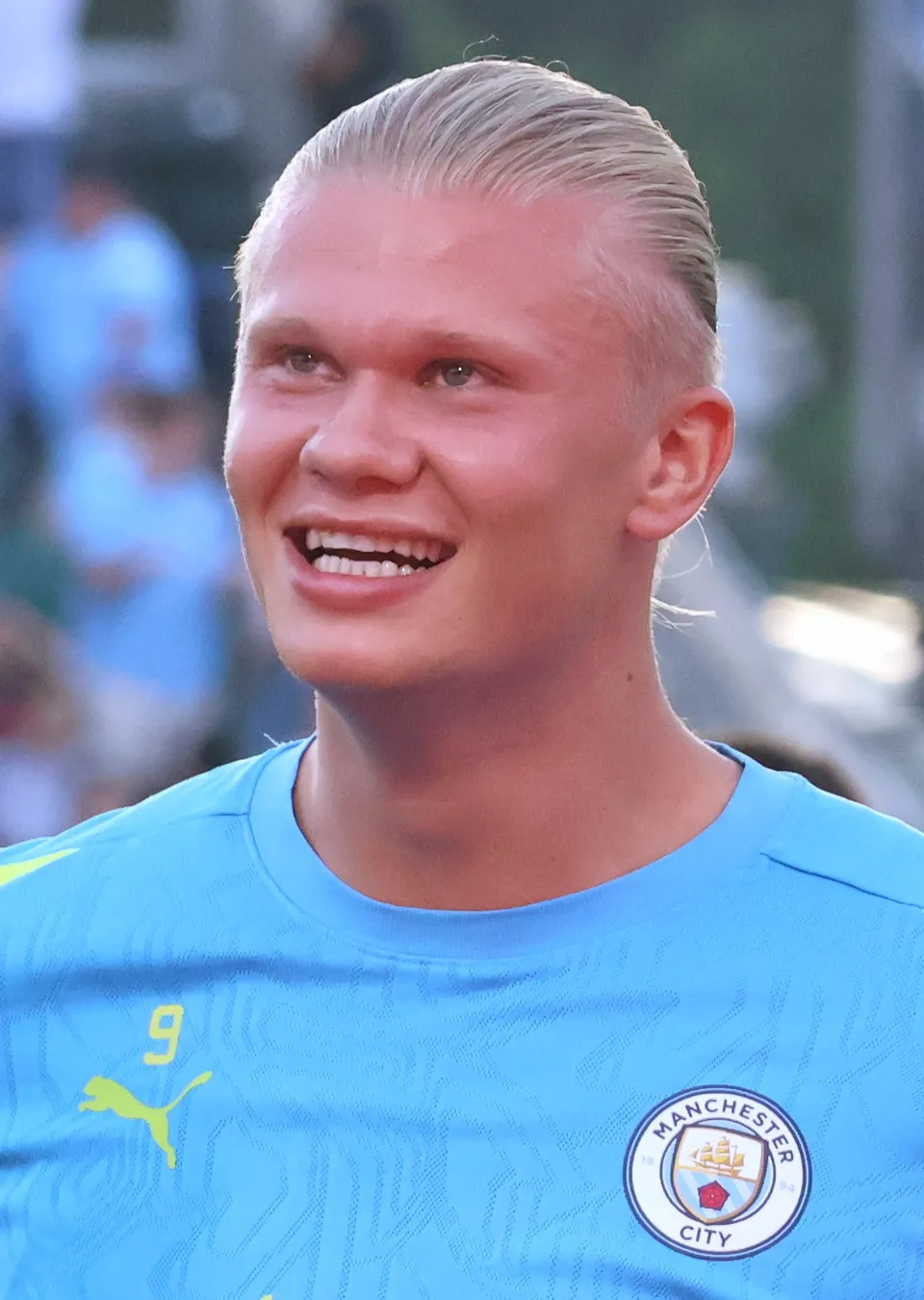 Erling Haaland, delantero de la selección de Noruega
